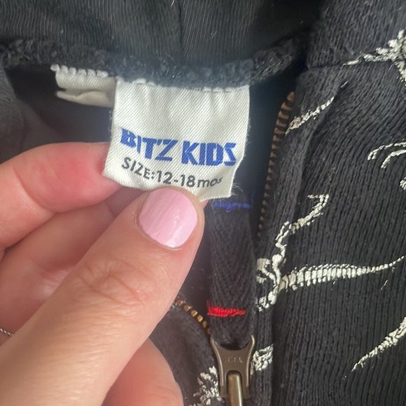 Dinosaur zip up hoodie with matching sweatpants - Picture 7 of 10